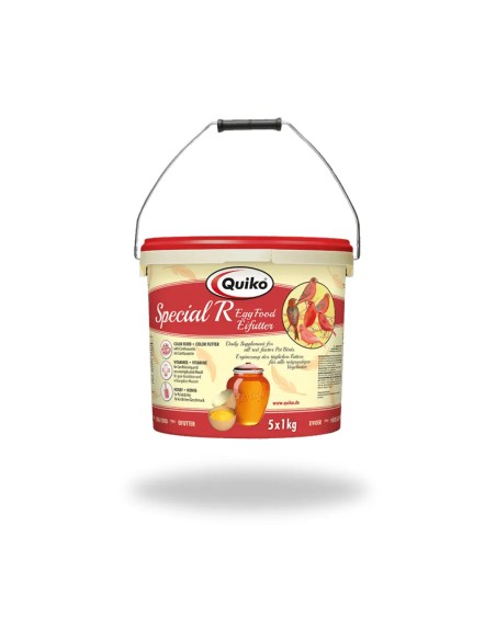 Pasta seca con cantaxantina QUIKO SPECIAL RED 5 kg + 1 kg gratis